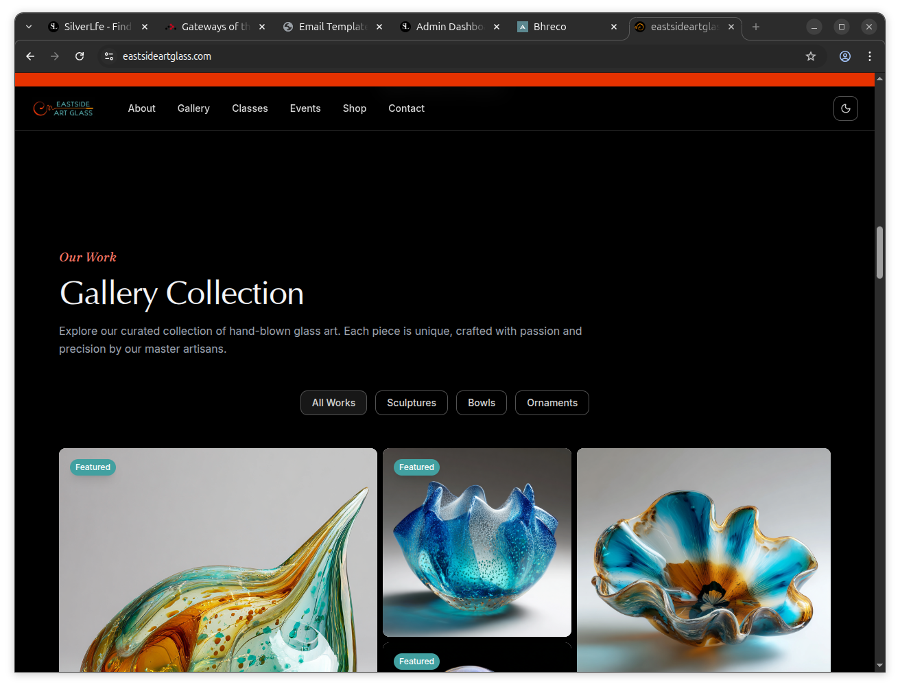 Unified gallery collection with filtering