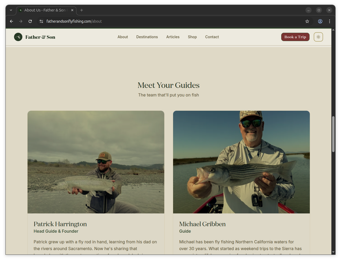 Meet the guides - building trust