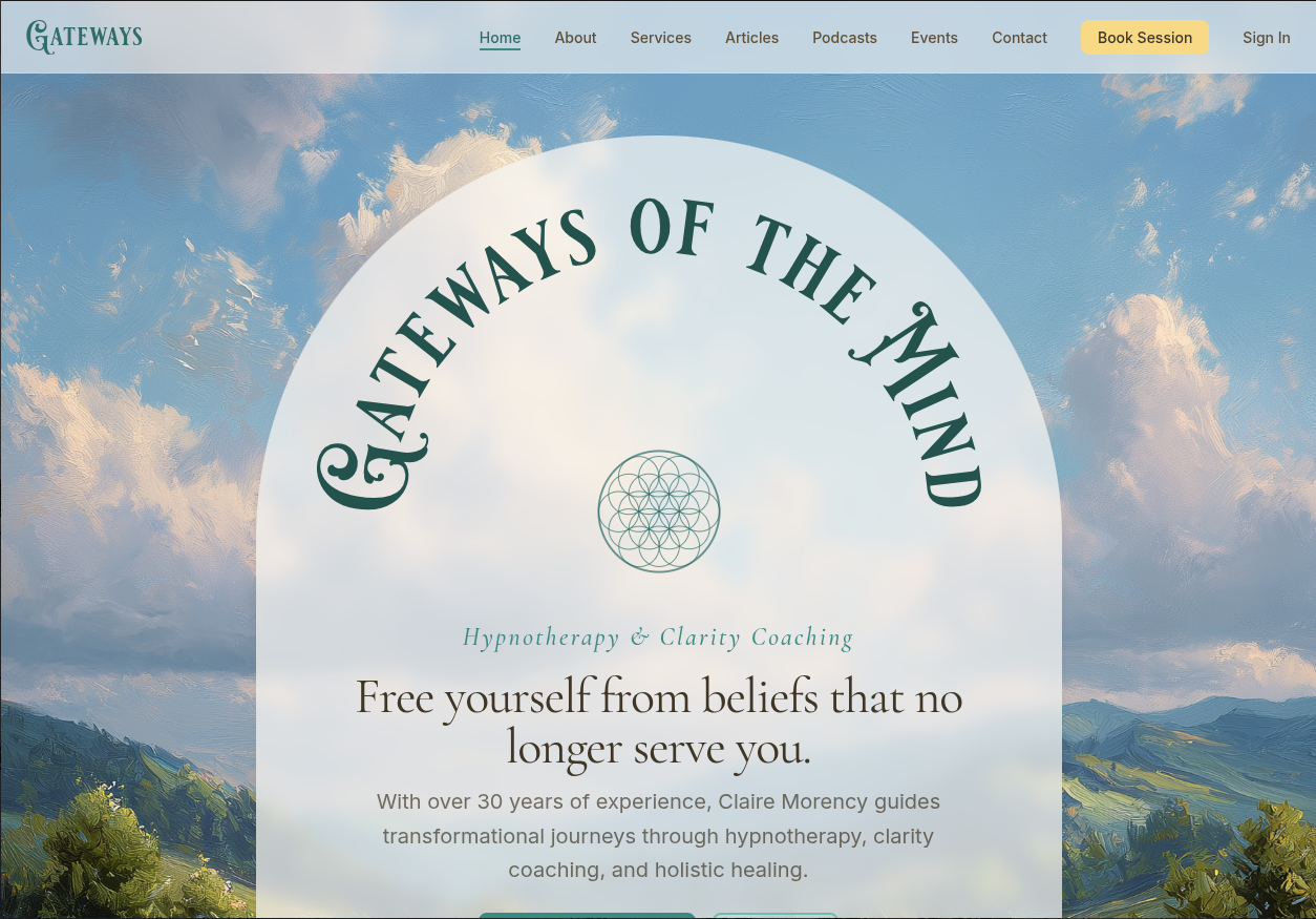 Integrated Digital Platform for a Hypnotherapy Practice