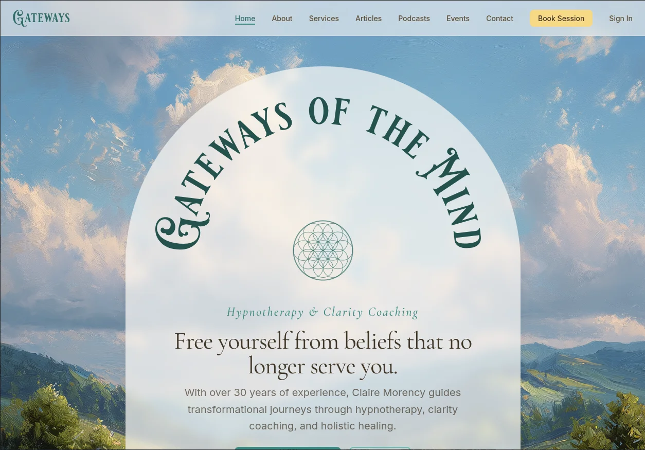 Integrated Digital Platform for a Hypnotherapy Practice
