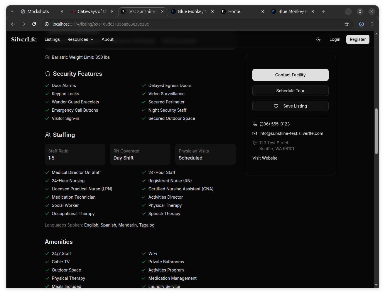 Clear pricing and payment information